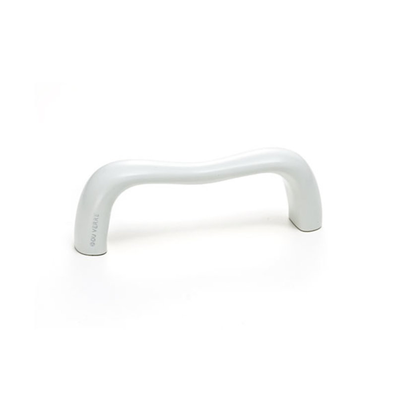 Botero 3 3/4" Center to Center Arch Pull, White