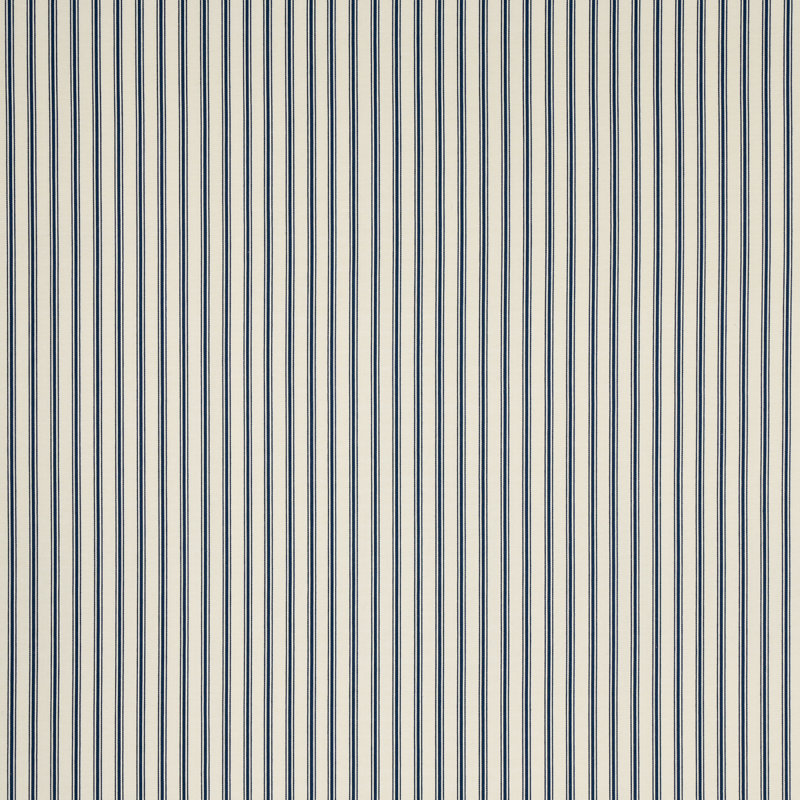 Marquet Ticking Stripe Fabric, Navy