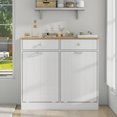 Armoire poubelle inclinable