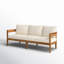 76.5'' Wide Straight Patio Sofa with Cushions