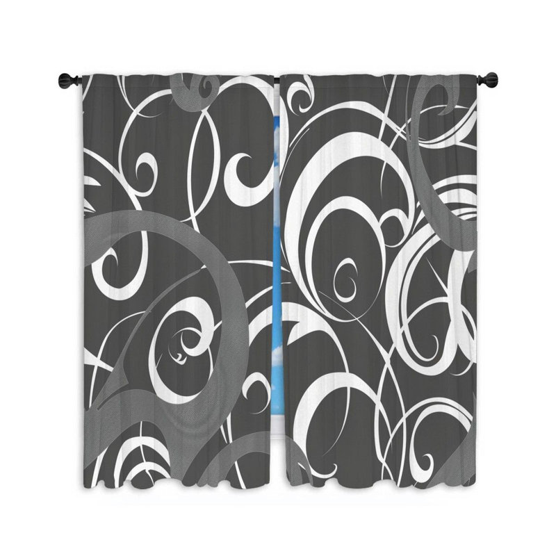 Devki Room Darkening Curtain Pair, 56" W x 80" L