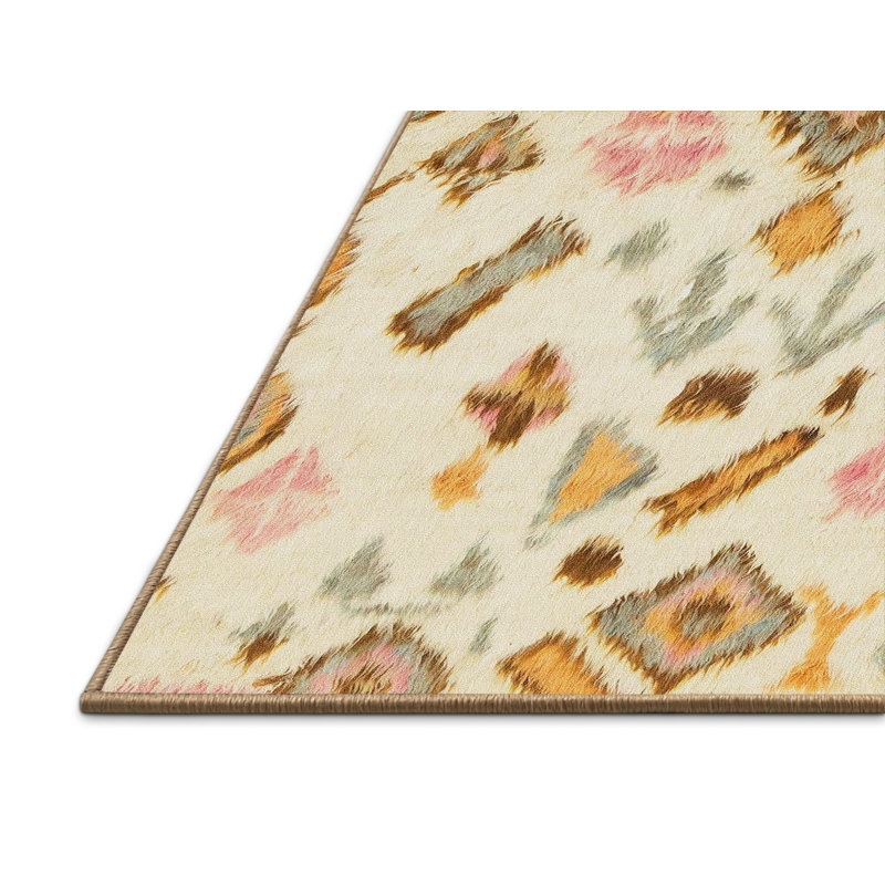 Abstract Indoor Rug, Rectangle 6' x 9'
