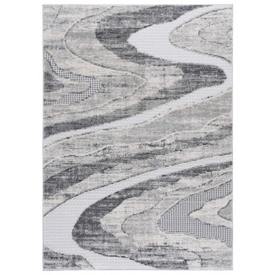 Wave Performance Abstract Indoor Rug