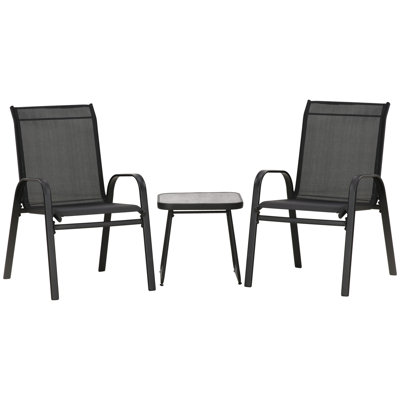 Shayal 2 - Person Patio Dining Set with Square Table