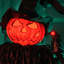 Épouvantail Haunted Hill Farm de 6,0 pi avec corbeau animé d'Halloween avec yeux rouges
