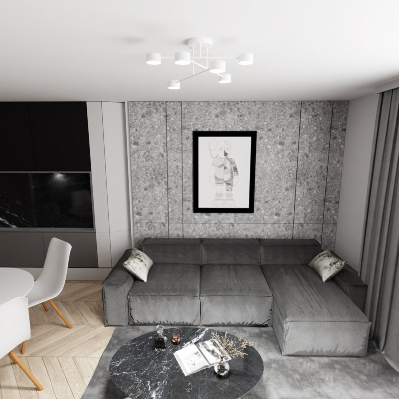 Eronim Chandelier, White