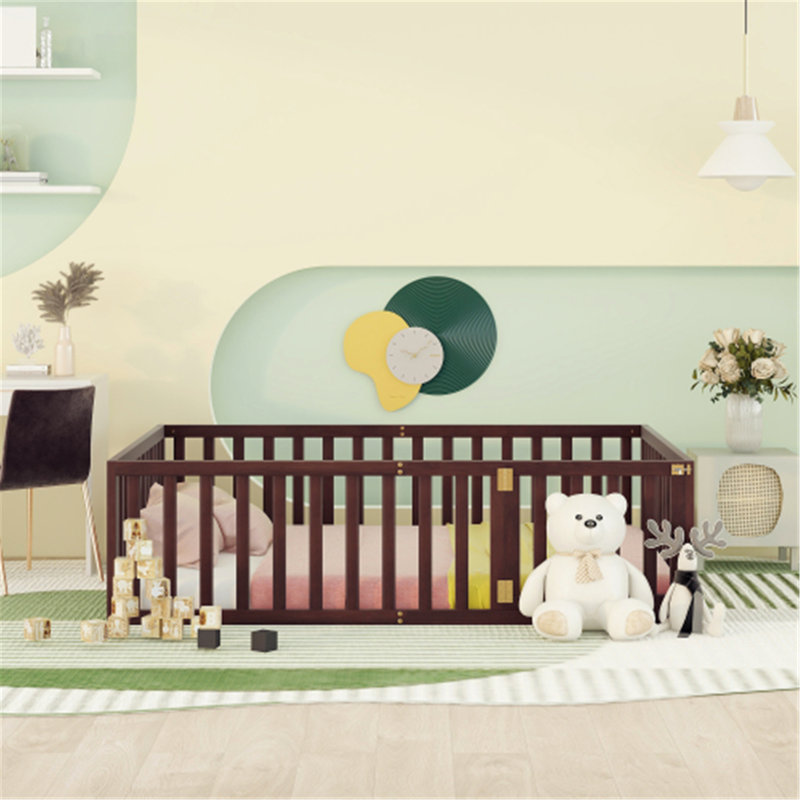 Lit de jour Jeraldy par Harriet Bee, Double, Noyer