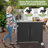 Outdoor Grill Table With Sink