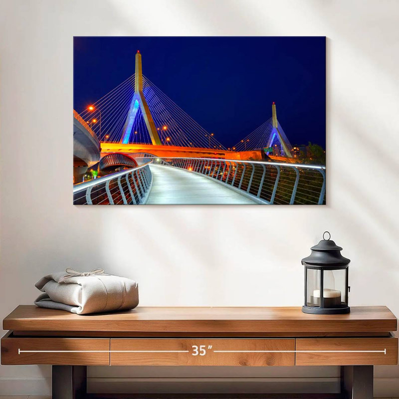 Pont patriotique Zakim, H 16 po x l 24 po