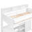 Twin Loft Bed With Measures And Multiple Storage, White Ample Storage Features-1583754960
