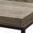 Ediz Solid Wood Top Single Coffee Table