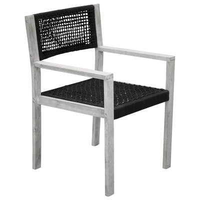 Dhairya Patio Dining Armchair with Cushion
