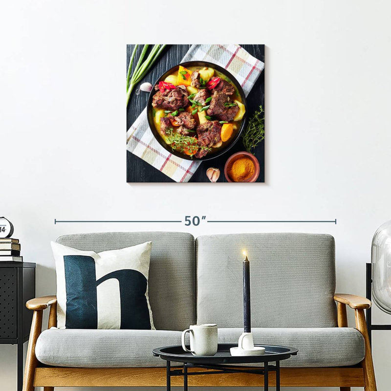Yarlin Spicy Jamaican Curry, 24" H x 24" W