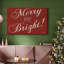 Red Merry and Bright-Gallery Wrapped Canvas-537608010