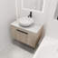 Ensemble de meuble-lavabo flottant avec lavabo en céramique Modern Design