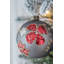 3.1'' Solid Glass Annual Ornament Ball Ornament