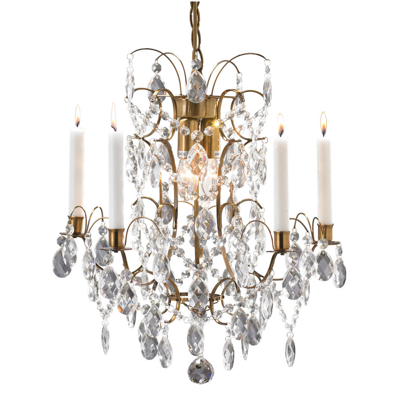 Rollins 3 - Light Crystal Chandelier