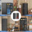 10-14 Rifle Gun Safe, Home Rifle and Pistol Safes, Quick Access Rifle Cabinets with LED Light for Rifles and Shotguns with Keypad Lock, Pockets and Removable Shelf