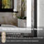 Miroir 4Mm en verre trempé 24X36 "avec deux bandes à DEL, éclairage avant et arrière, trois températures de couleur, gradation continue, brouillard, montage horizontal / vertical, tournevis Ul 12V, prise-1060533576