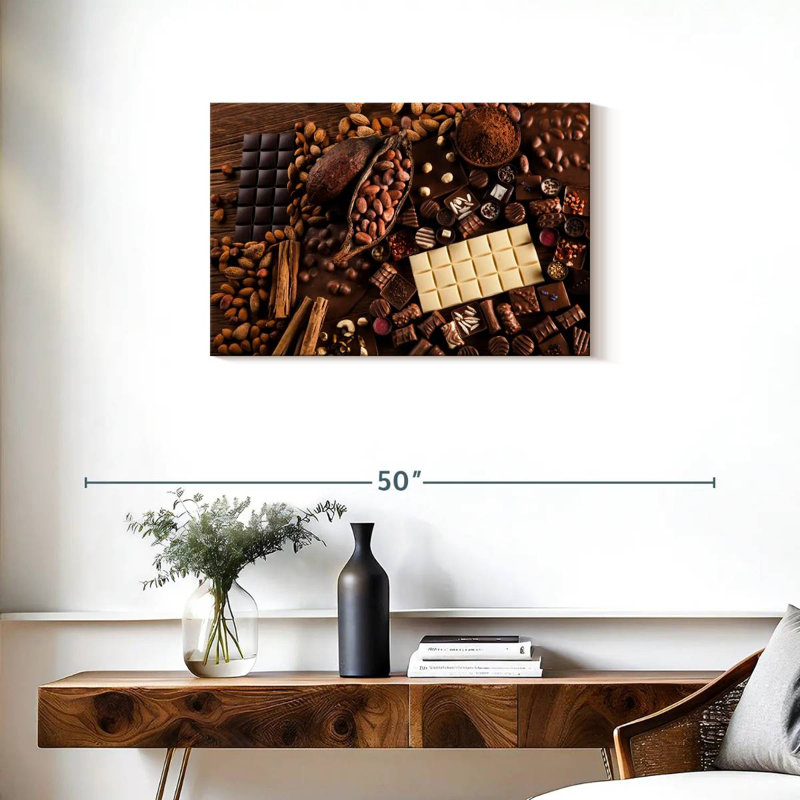 Chocolate Bliss, 20" H x 30" W