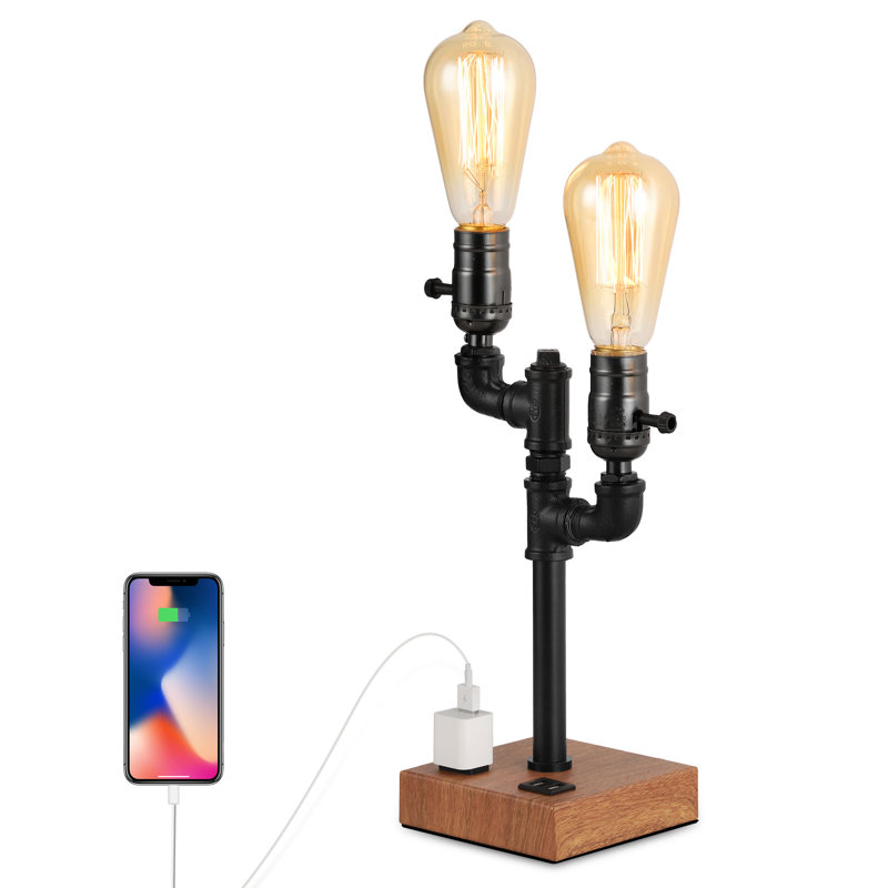 Antonietti Metal USB Desk Lamp