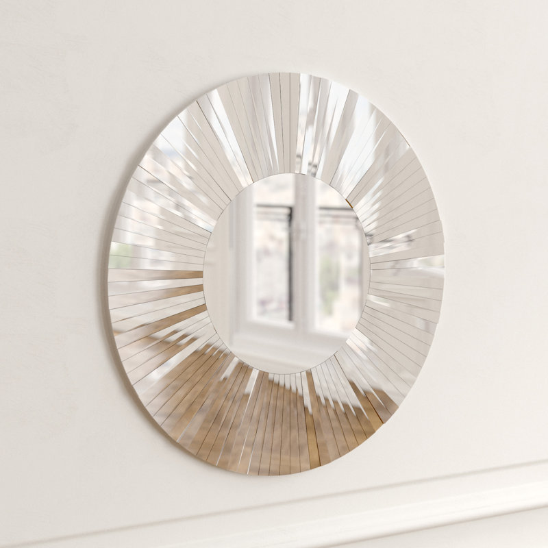 Chriopher Flat Wall Mirror, 60cm H