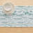 Table Runner, 100% Cotton, 16X72", Green Garden Flowers-545751308