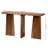 Pitt Console Table in Suar Wood