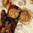 Patterned Gloss Oven Mitt Cotton Twill