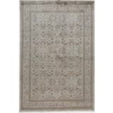 Marquis Wool Oriental Area Rug in Brown/Beige