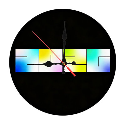 10" Round Wooden Wall Clock 2026 | Silent Quartz, UV-Printed, Battery Operated