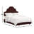 Marion Bed In Ditsy Dahlia Burgundy-124919890-74858091