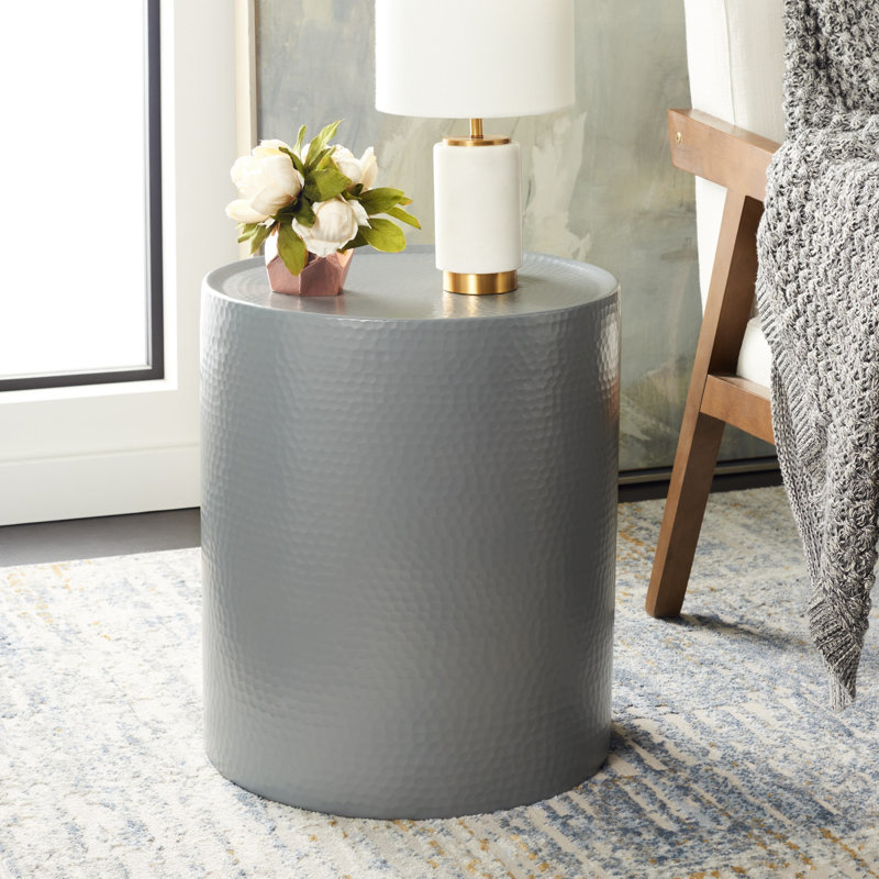 Table de bout Oxley, Gris foncé