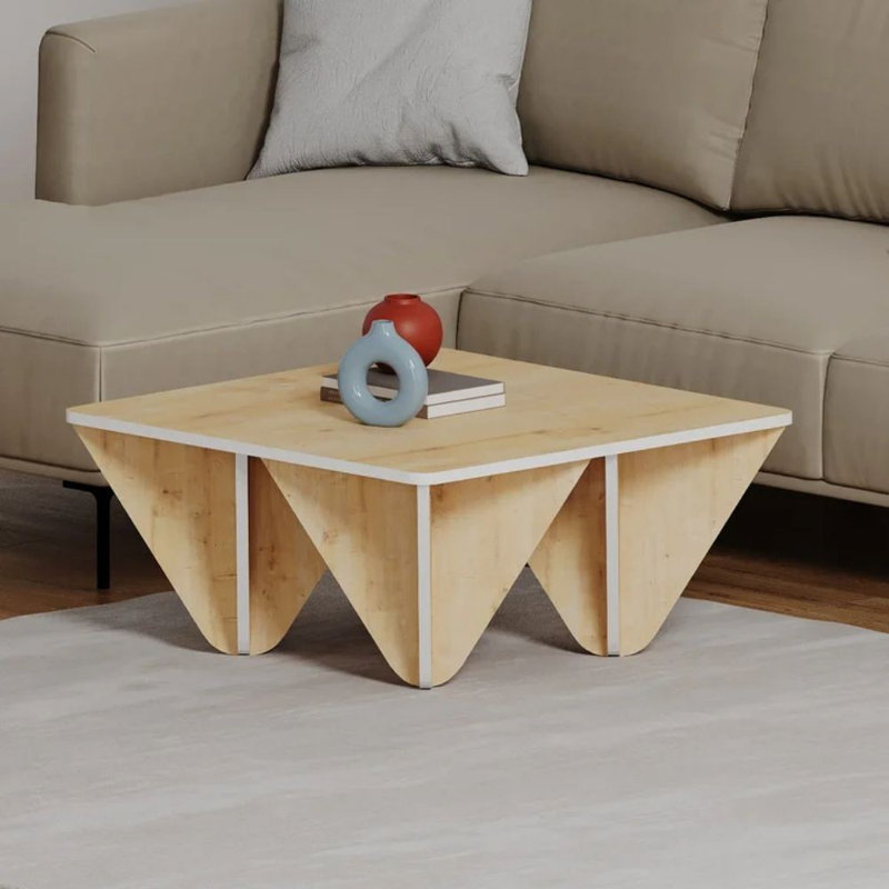 Haughton Coffee Table, Oak/White