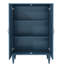 Armoire 47,2 "avec portes sculptées, armoire de rangement autoportante avec tablettes réglables-1465808617