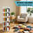5 Tier Rotating Bookshelf Tower