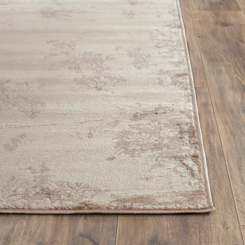 Tapis à motif floral Syliva, Rectangle 3 pi 3 po x 5 pi 3 po