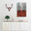 Rows Of Trees - Wrapped Canvas-56667097