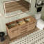 Base de meuble-lavabo double Nyrith