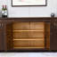 Buffet en bois massif de grande capacité