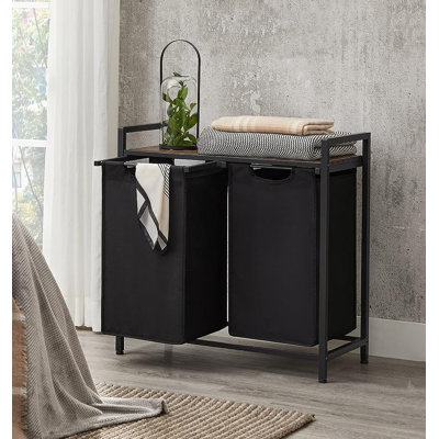 Bawar Metal/Fabric/Manufactured Wood Laundry Room Organiser