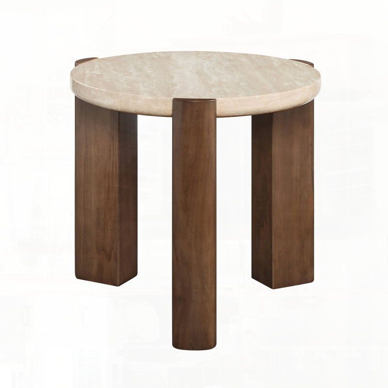 End Table with Contemporary Style Design