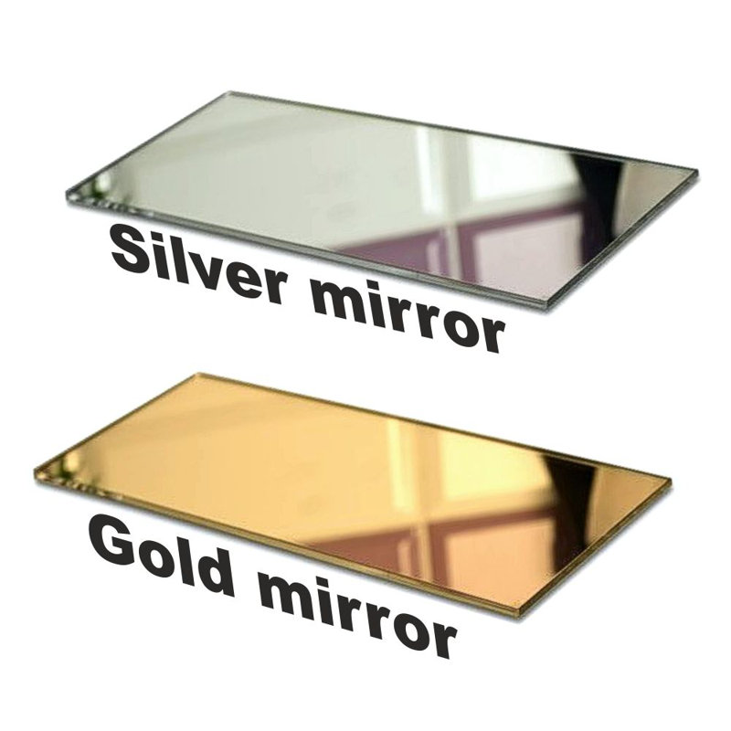 Amina Flat Wall Mirror, 50cm H x 50cm W