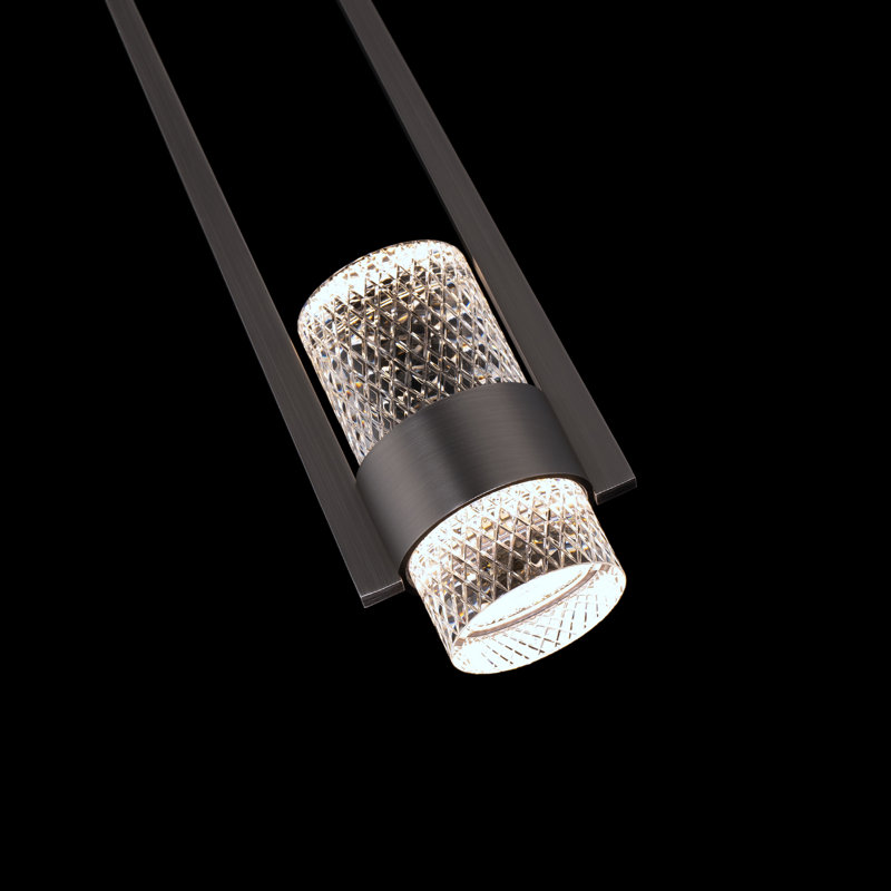 Cadenza 1 - Light LED Pendant, Antique Nickel
