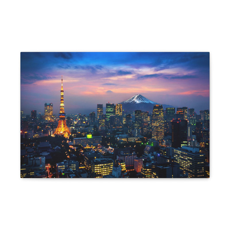 Wall Art on Canvas, 24cm H x 18cm W