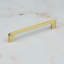 Brushed Brass Angled End D-Bar Handles-122026805