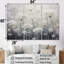 Ensemble de salon Misty Opalescent Floral Field I - Flower Wall Art-107756770-107756766