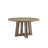 McGuire Dining Table Solid Mindi Wood with Interlocking Beam Base
