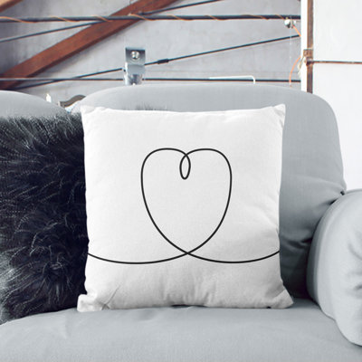 Sweet Dream V2 Typography Square Throw Cushion