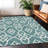Malek Indoor/Outdoor Area Rug with Non-Slip Backing-531452437